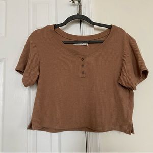 Abercrombie and Fitch Waffle Top